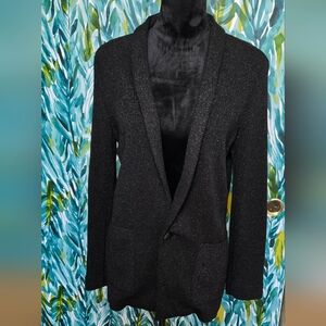 Zadig & Voltaire Shimmering Black Blazer